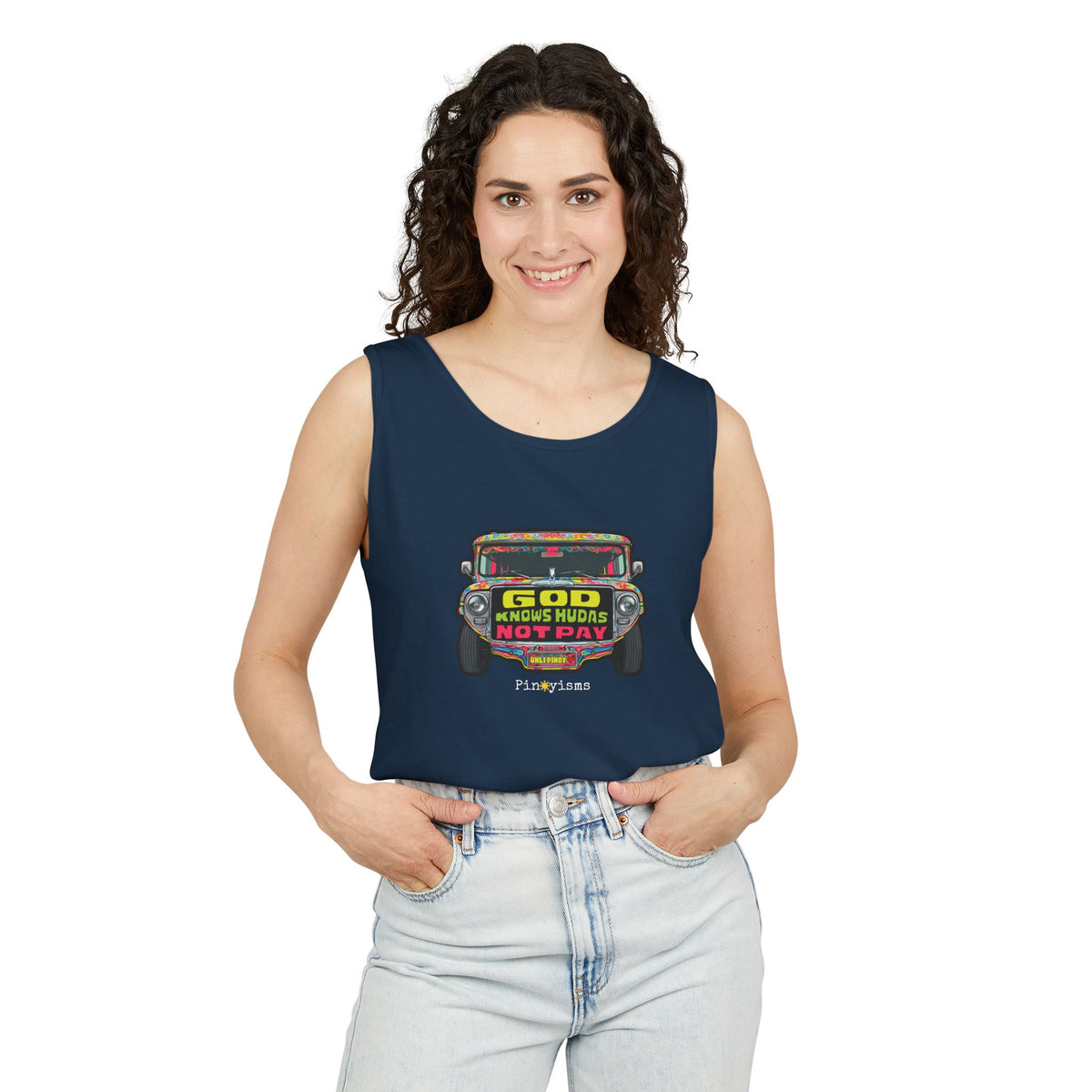 God Knows Judas Not Pay Jeepney Tank Top