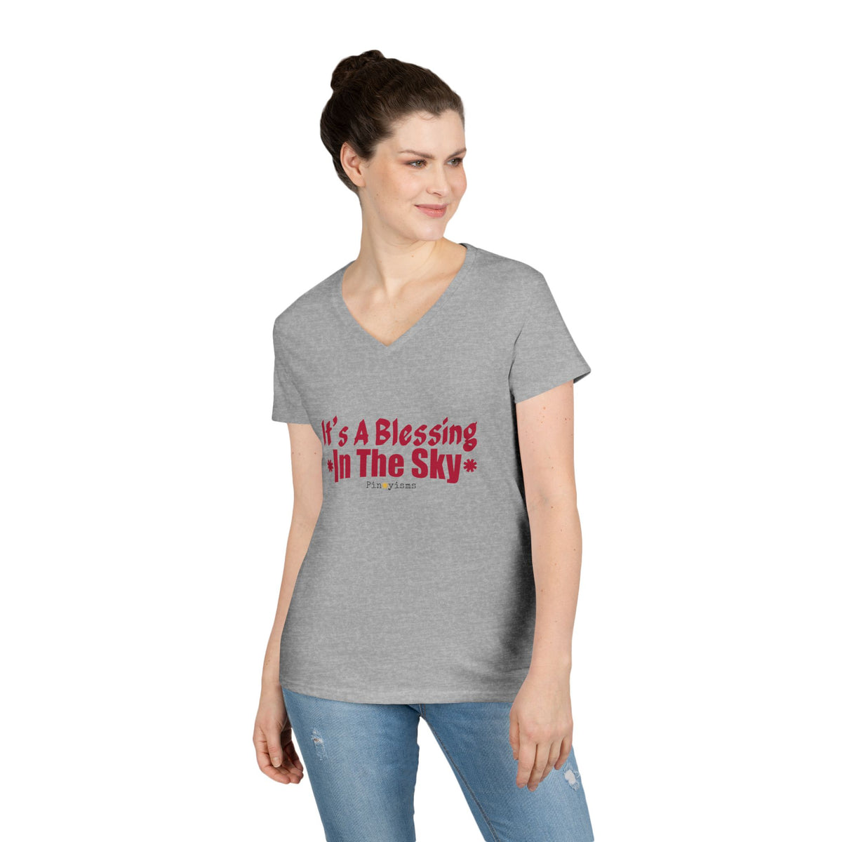 It's A Blessing In The Sky V-neck Shirt