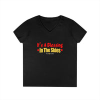 It's A Blessing In The Skies V-neck Shirt