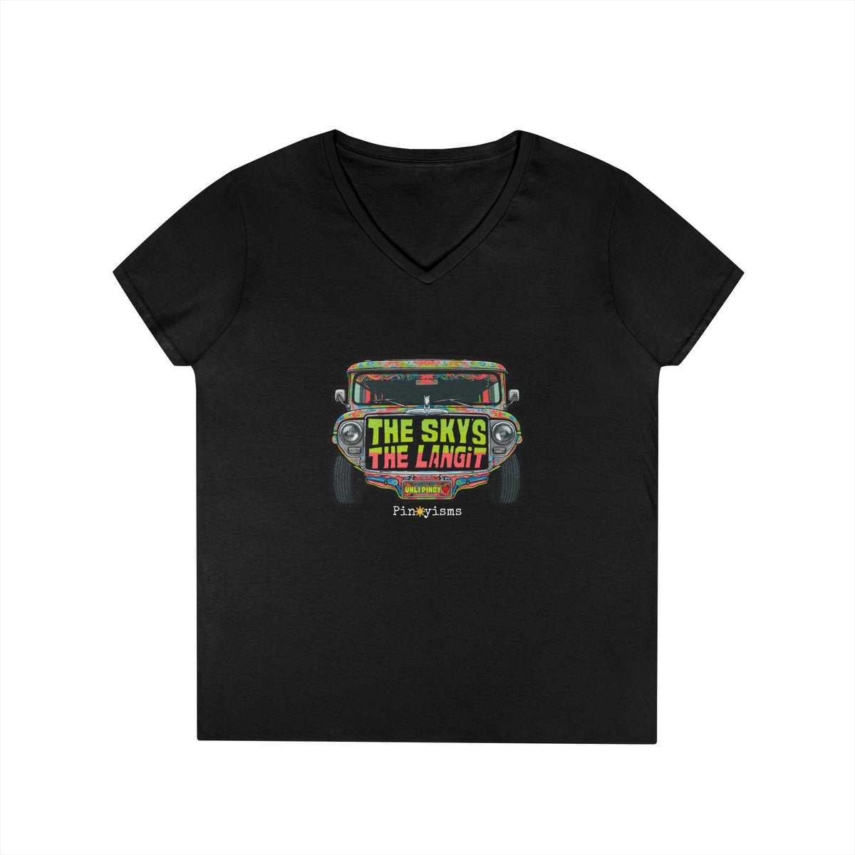 The Sky's the Langit Jeepney V-neck Shirt