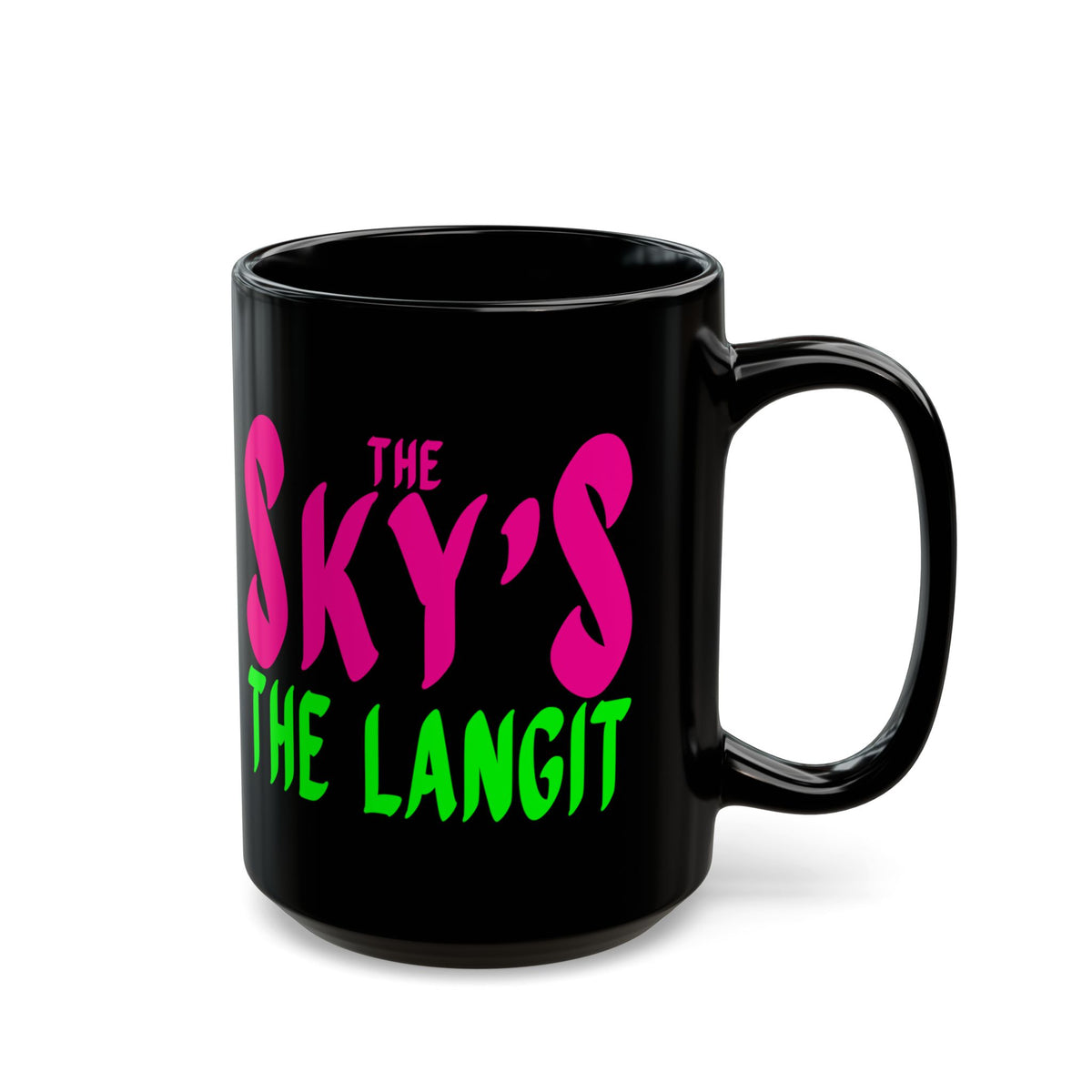 The Sky's the Langit Black Mug