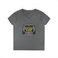 Don't Judge Me I'm Not A Book Jeepney V-Neck Shirt