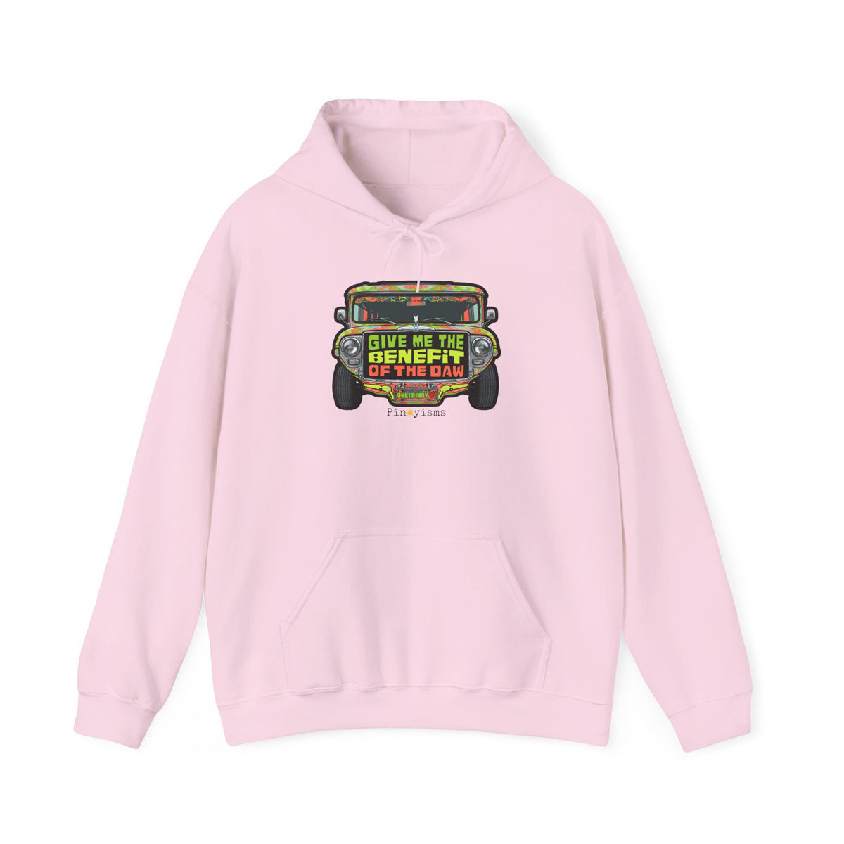 Give Me the Benefit of the Daw Jeepney Hoodie