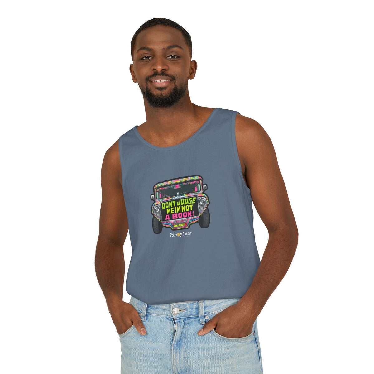 Don’t Judge Me I’m Not A Book Jeepney Tank Top