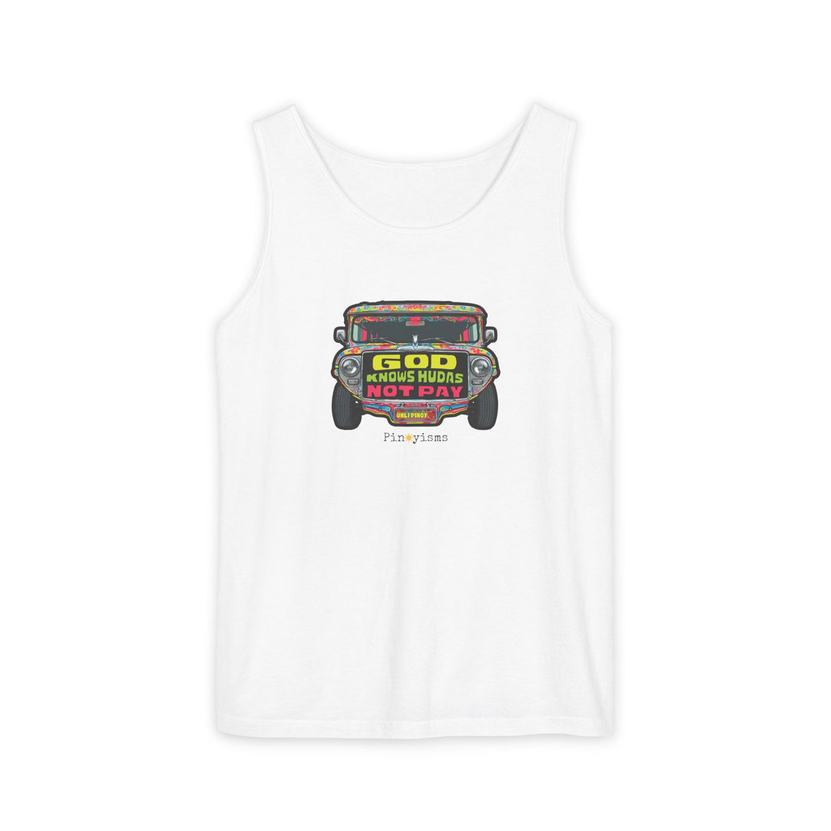 God Knows Judas Not Pay Jeepney Tank Top