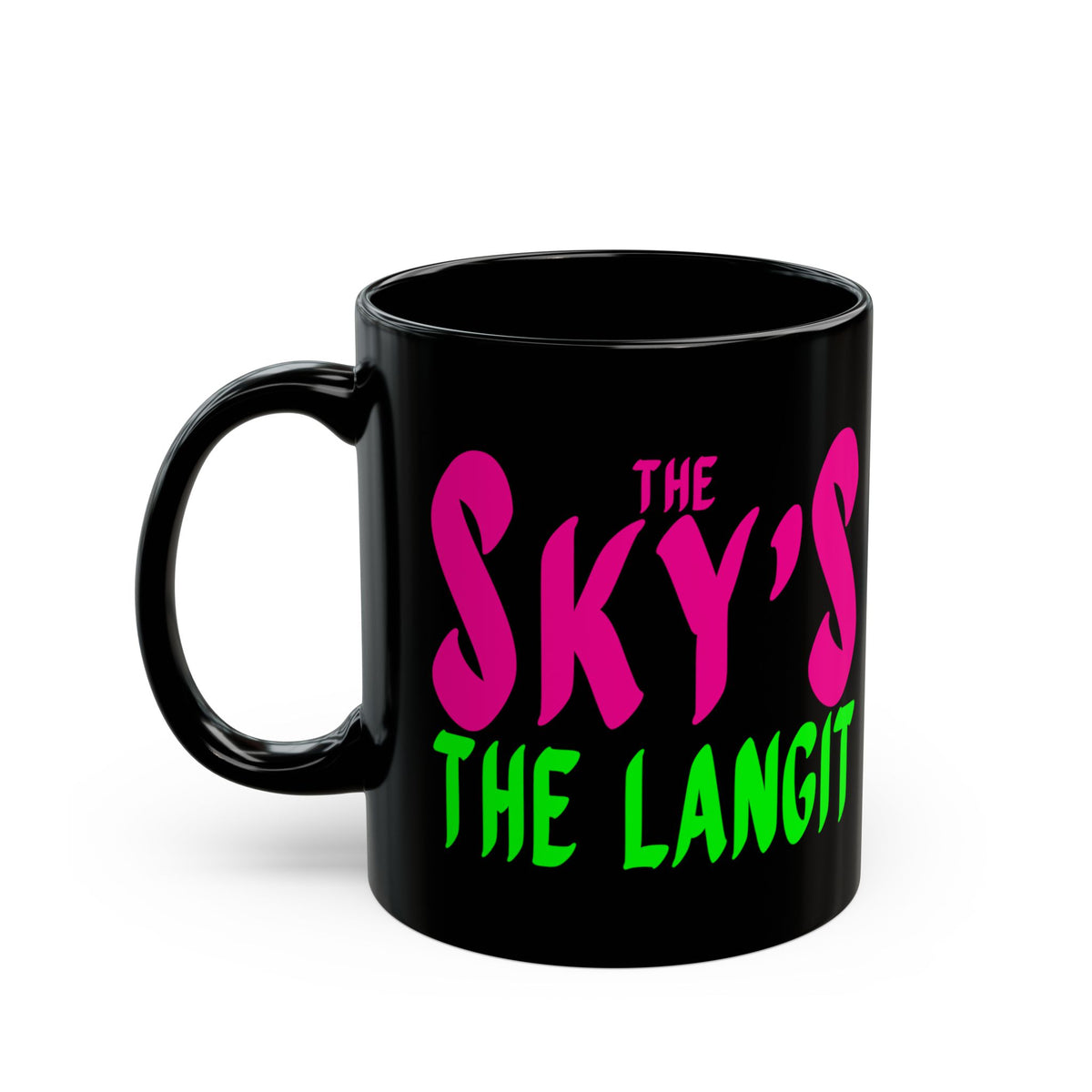 The Sky's the Langit Black Mug