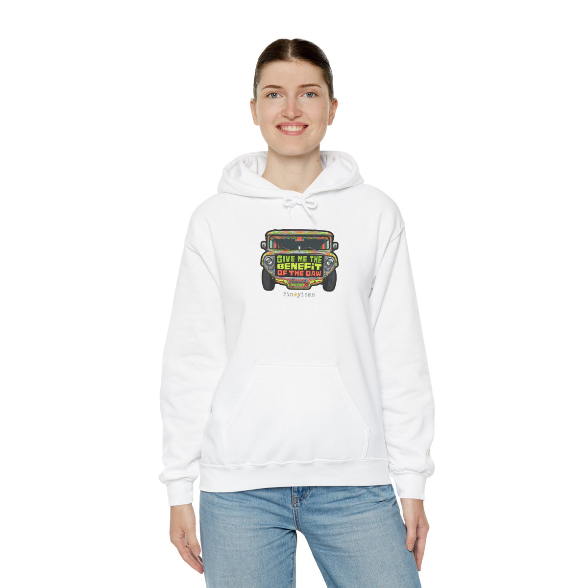 Give Me the Benefit of the Daw Jeepney Hoodie