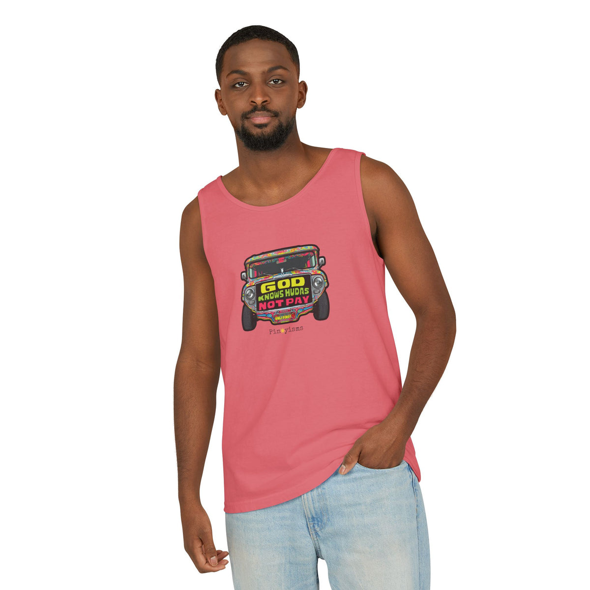 God Knows Judas Not Pay Jeepney Tank Top