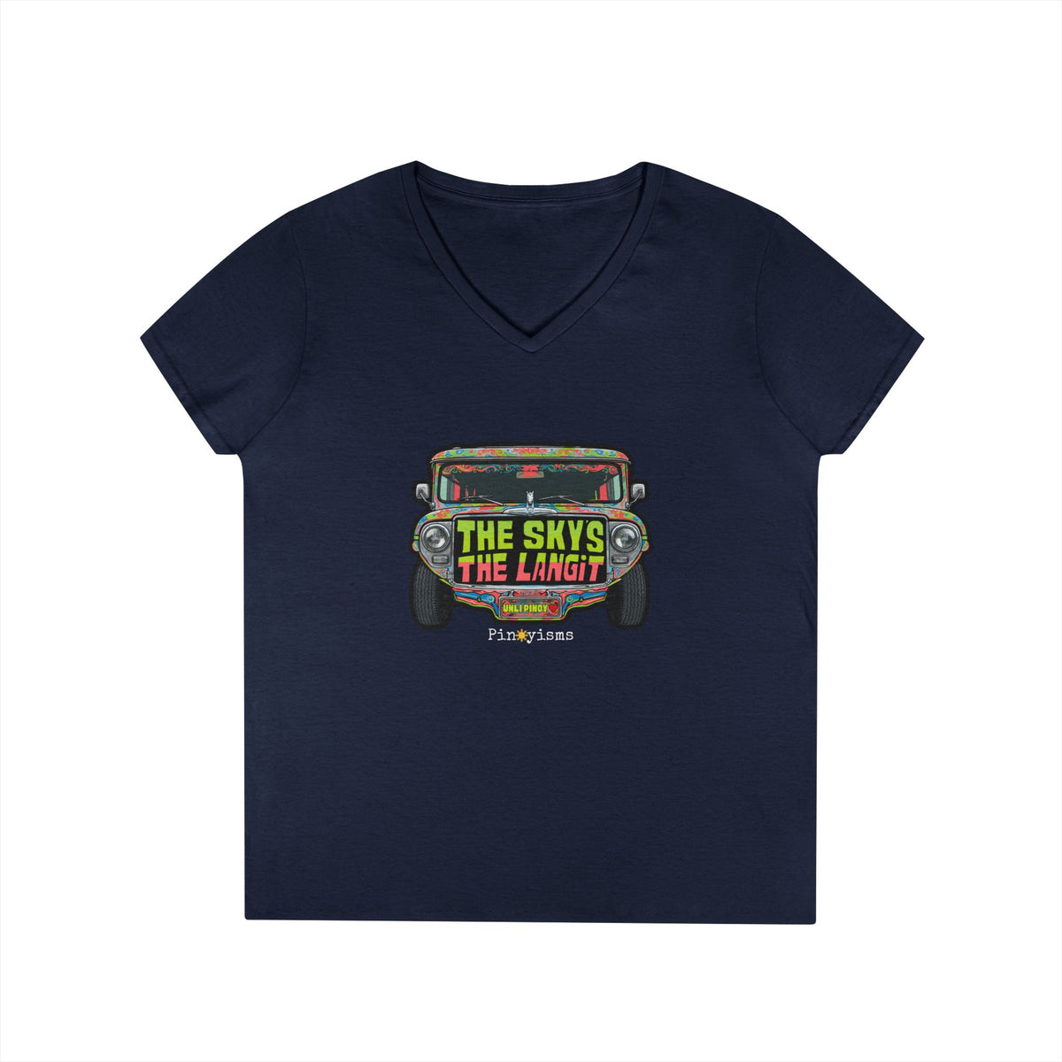 The Sky's the Langit Jeepney V-neck Shirt