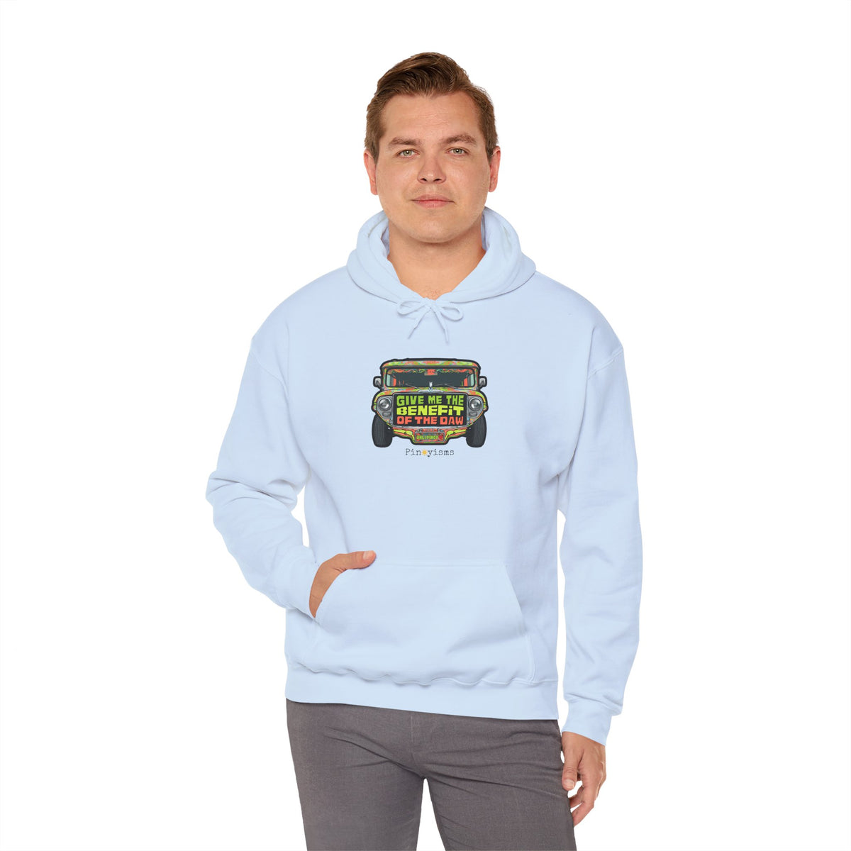 Give Me the Benefit of the Daw Jeepney Hoodie