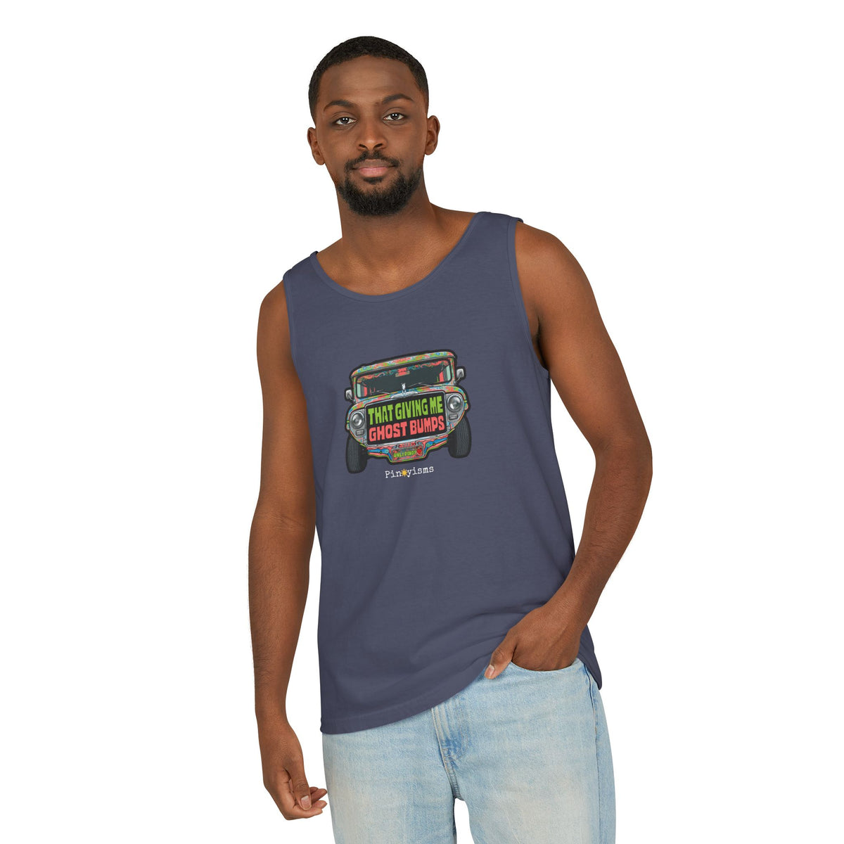 That Gives Me Ghost Bumps Jeepney Tank Top