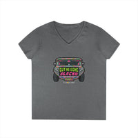 Cut Me Some Slacks Jeepney V-Neck Shirt
