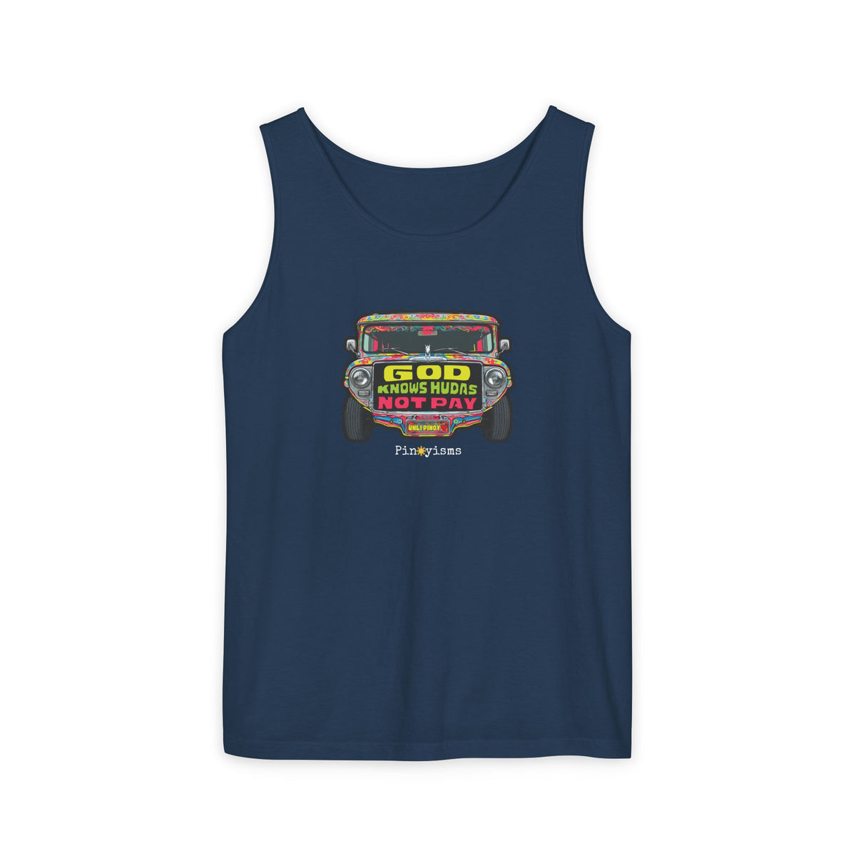 God Knows Judas Not Pay Jeepney Tank Top