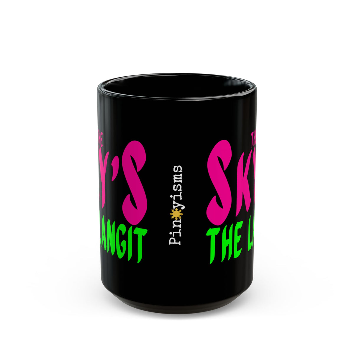 The Sky's the Langit Black Mug