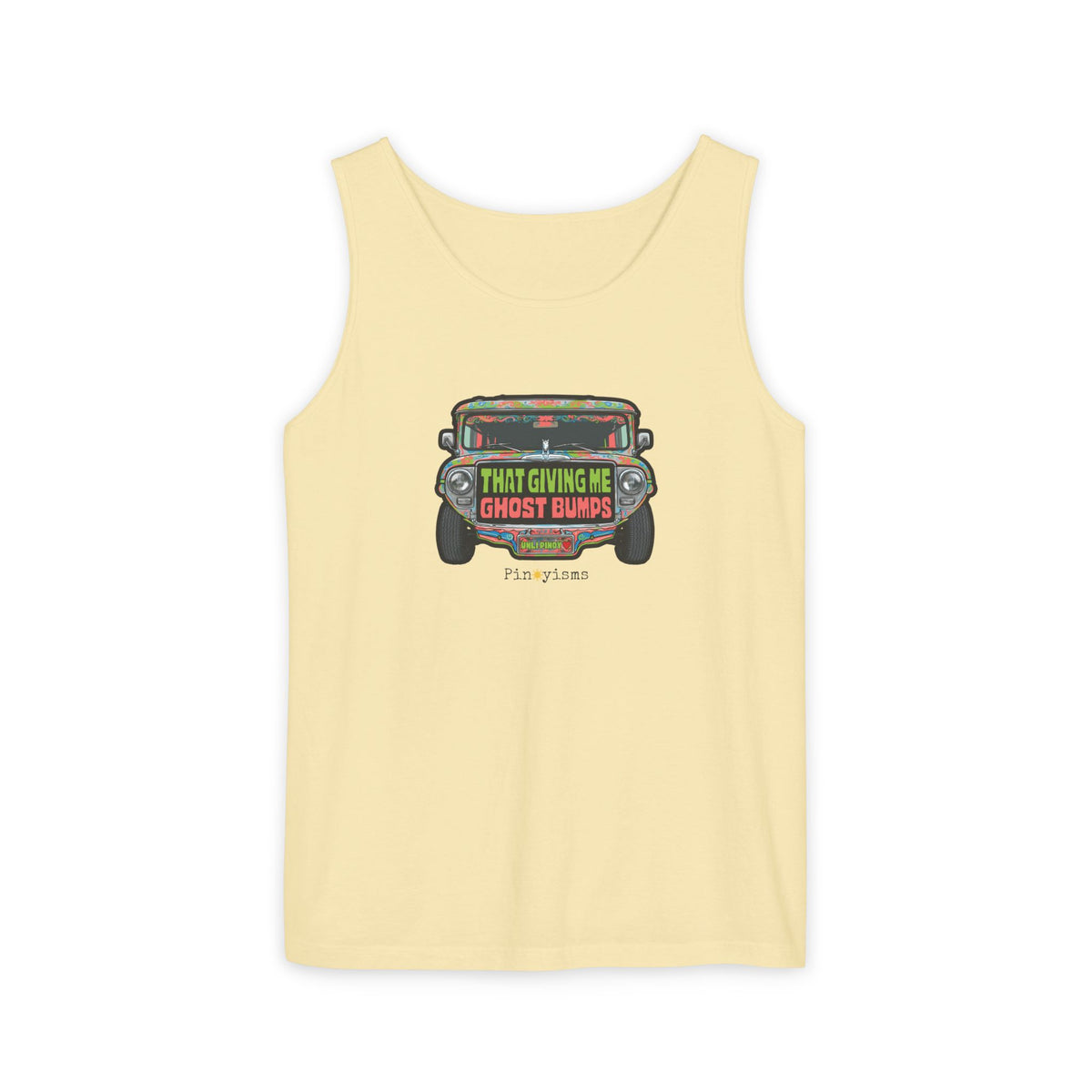 That Gives Me Ghost Bumps Jeepney Tank Top