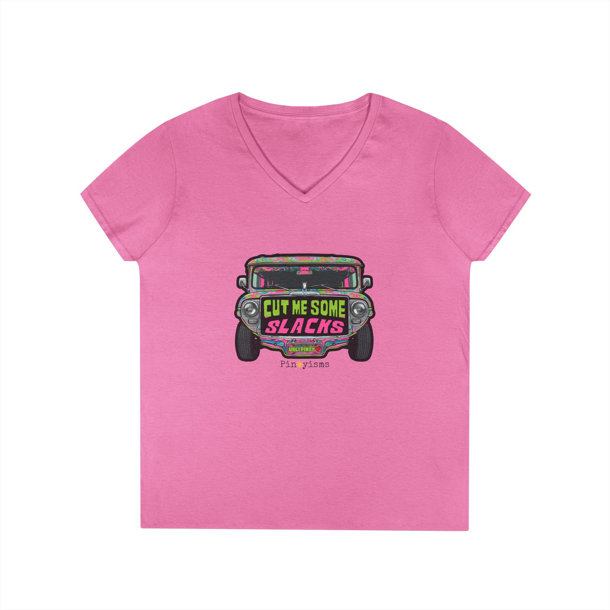 Cut Me Some Slacks Jeepney V-Neck Shirt