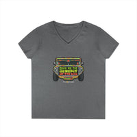 Give Me the Benefit of the Daw Jeepney V-neck Shirt