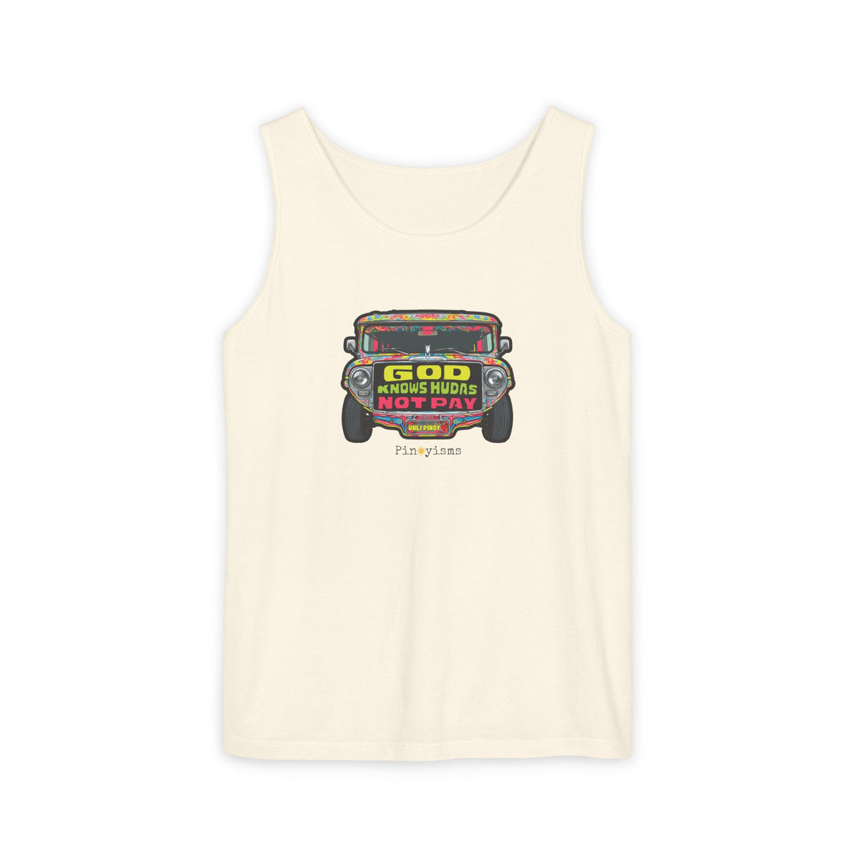 God Knows Judas Not Pay Jeepney Tank Top