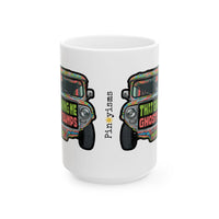 That Gives Me Ghost Bumps Jeepney White Mug