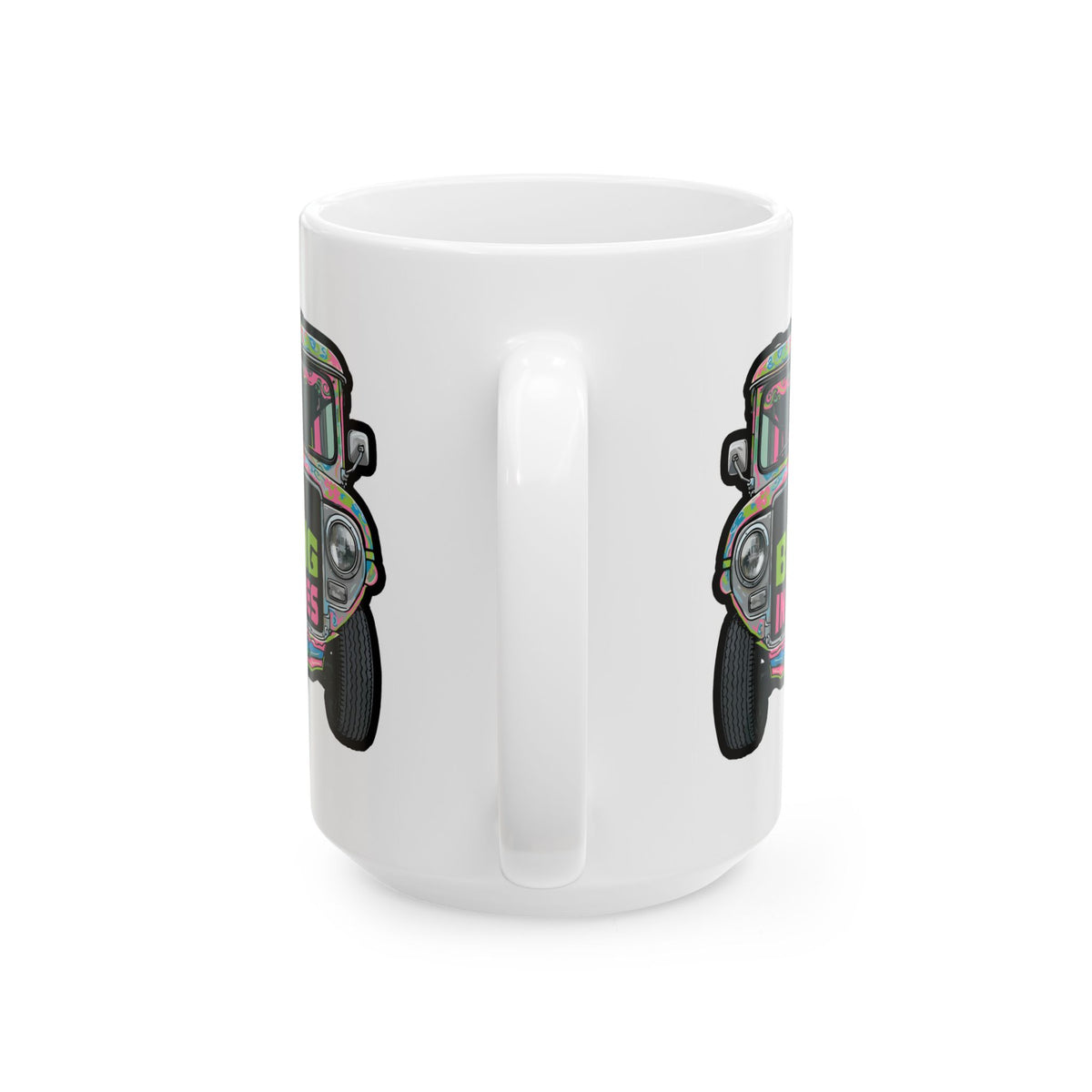 It's a Blessing in the Skies Jeepney White Mug