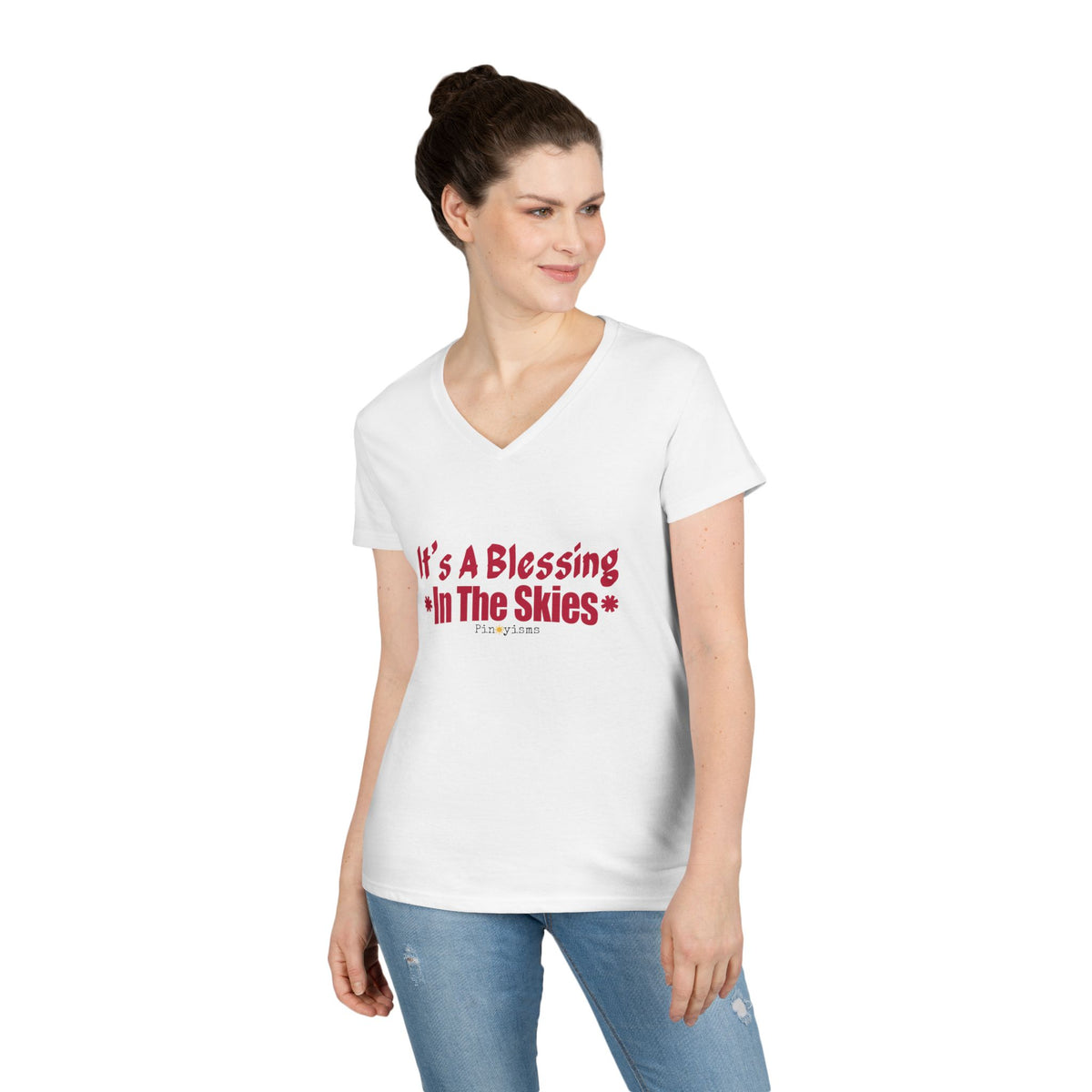 It's A Blessing In The Skies V-neck Shirt