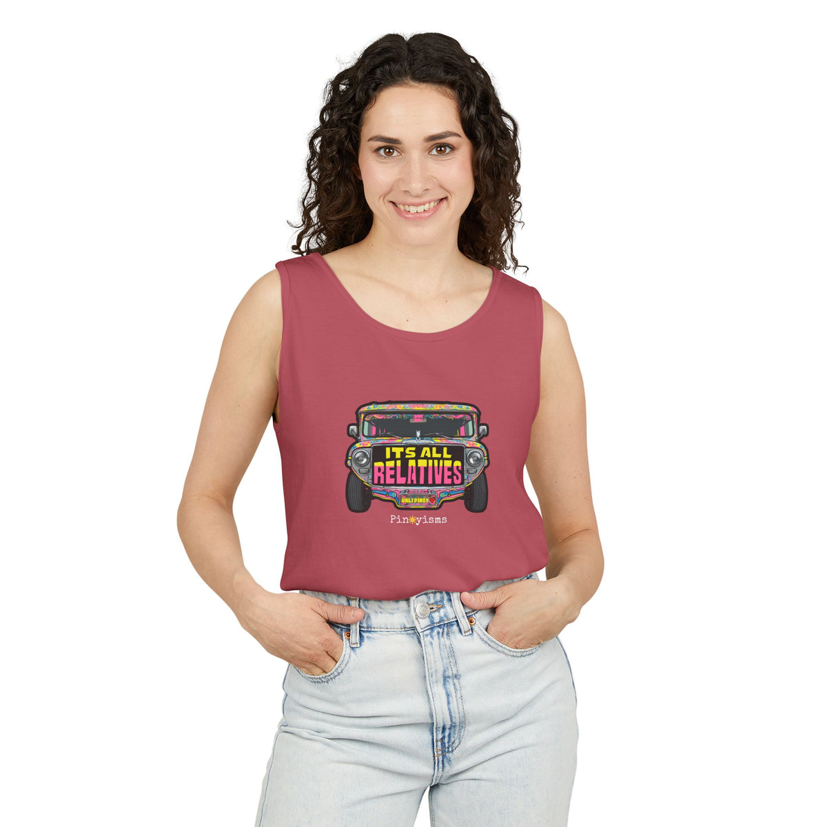 It's All Relatives Jeepney Tank Top