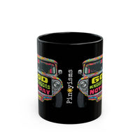 God Knows Judas Not Pay Jeepney Black Mug