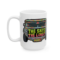 The Sky's the Langit Jeepney White Mug