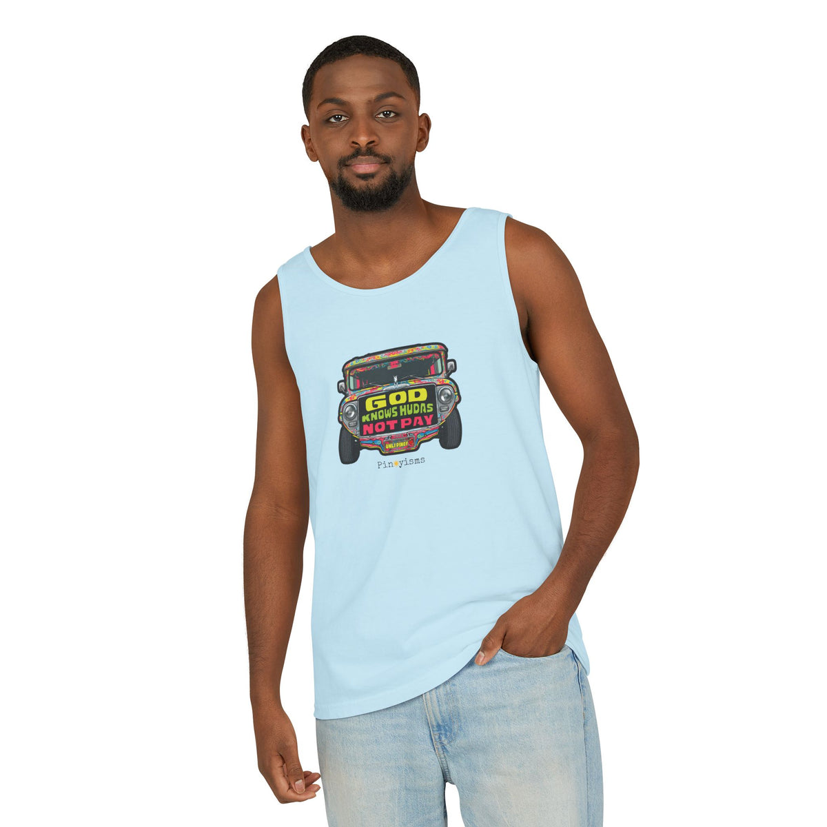 God Knows Judas Not Pay Jeepney Tank Top