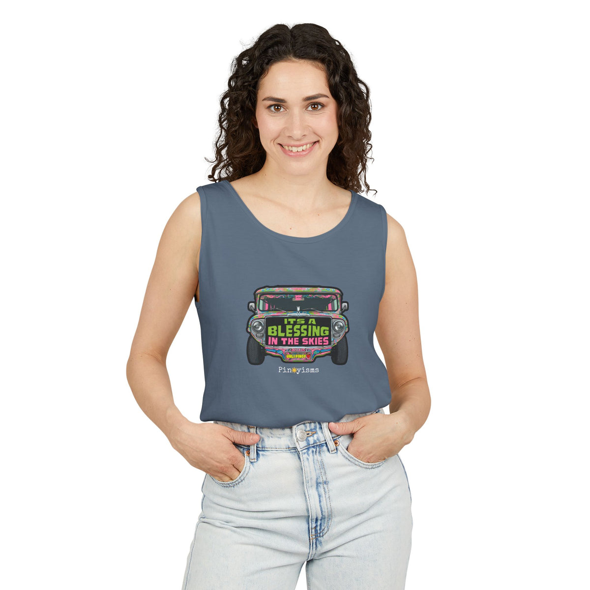 It's A Blessing In The Sky Jeepney Tank Top