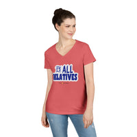 It's All Relatives V-neck Shirt