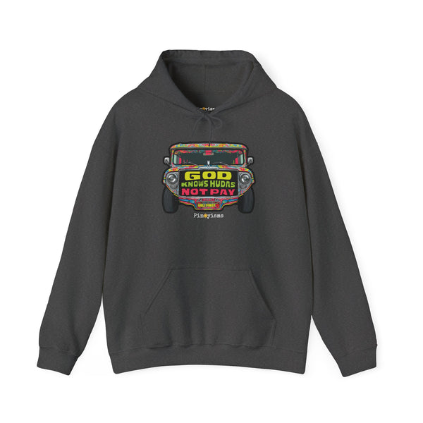 God Knows Judas Not Pay Jeepney Hoodie