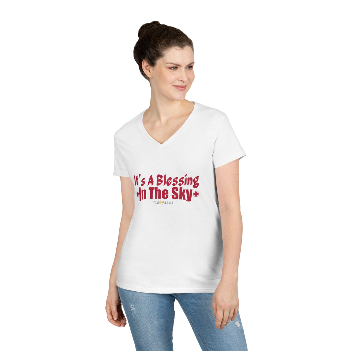 It's A Blessing In The Sky V-neck Shirt