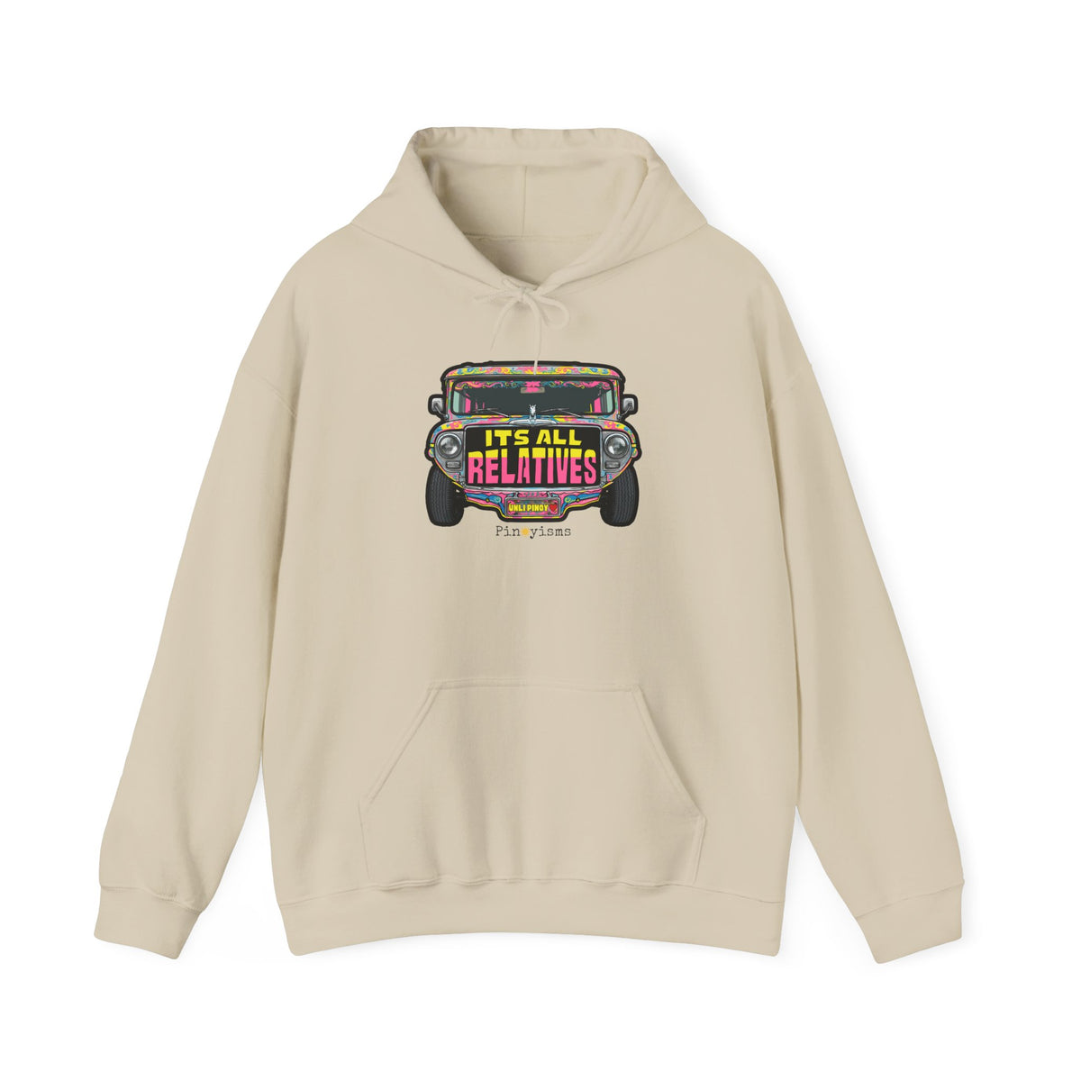 It's All Relatives Jeepney Hoodie