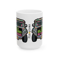It's a Blessing in the Skies Jeepney White Mug