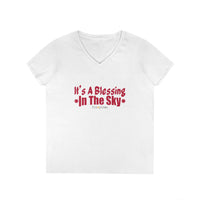 It's A Blessing In The Sky V-neck Shirt