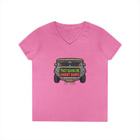 That Gives Me Ghost Bumps Jeepney V-neck Shirt