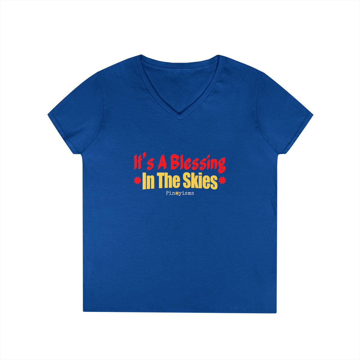 It's A Blessing In The Skies V-neck Shirt