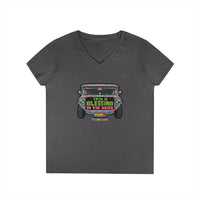 It's A Blessing In The Sky Jeepney V-neck Shirt