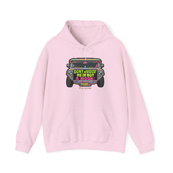 Don't Judge Me I'm Not A Book Jeepney Hoodie