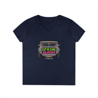 Cut Me Some Slacks Jeepney V-Neck Shirt