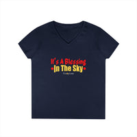 It's A Blessing In The Sky V-neck Shirt