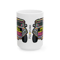 It's All Relatives Jeepney White Mug