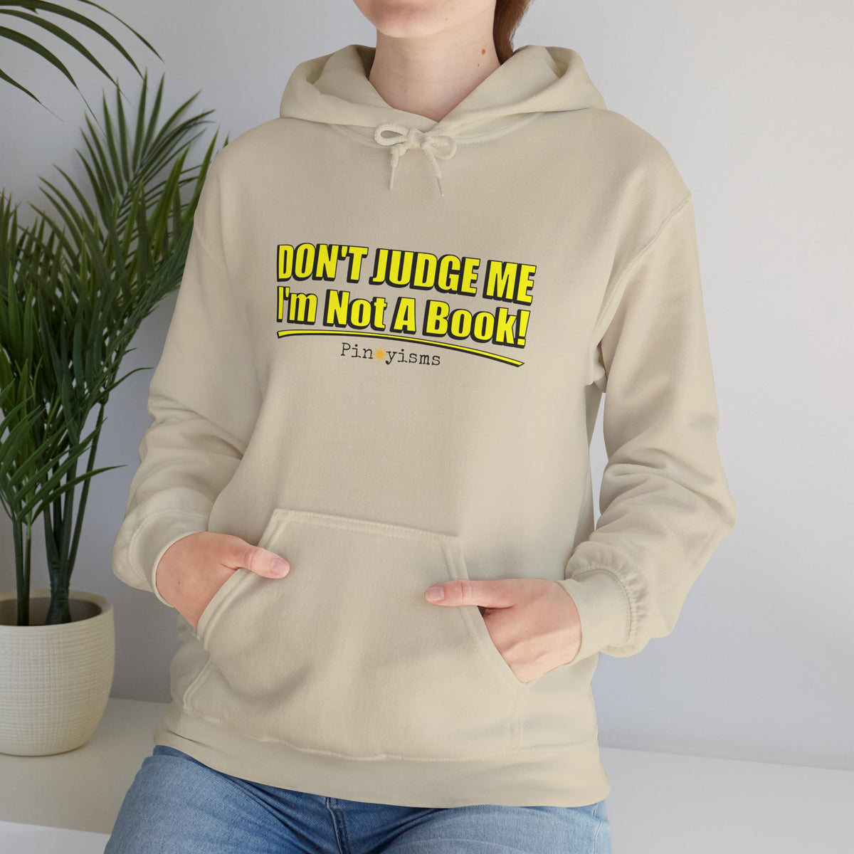 Don't Judge Me I'm Not A Book Hoodie