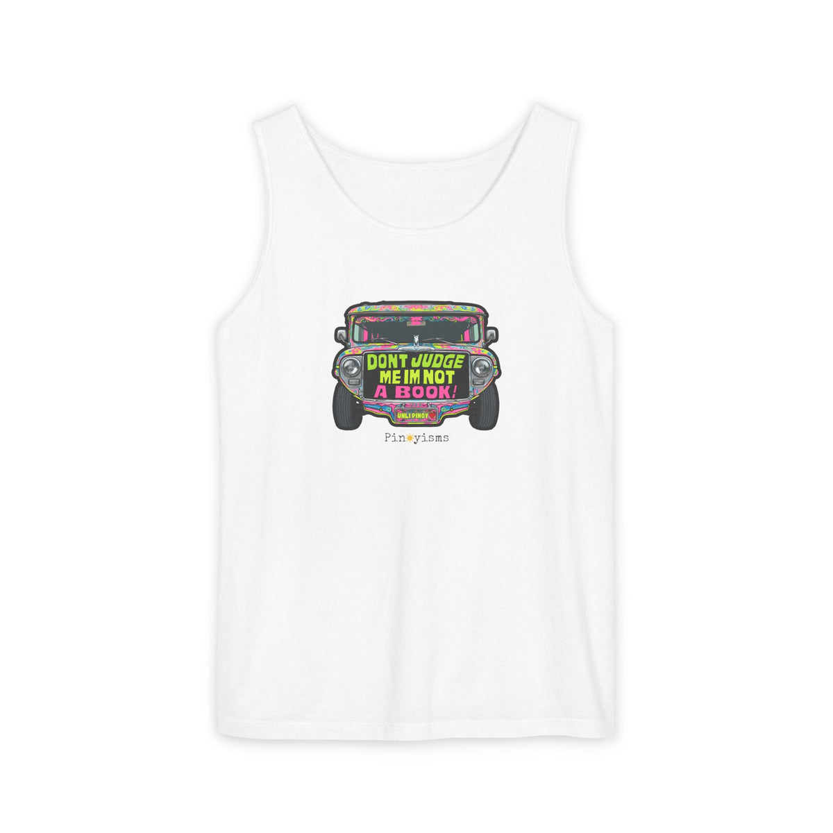 Don’t Judge Me I’m Not A Book Jeepney Tank Top