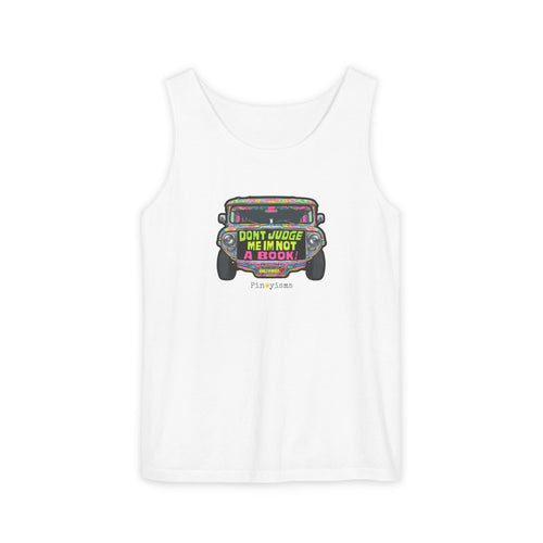 Don’t Judge Me I’m Not A Book Jeepney Tank Top