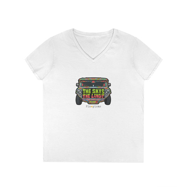 The Sky's the Langit Jeepney V-neck Shirt
