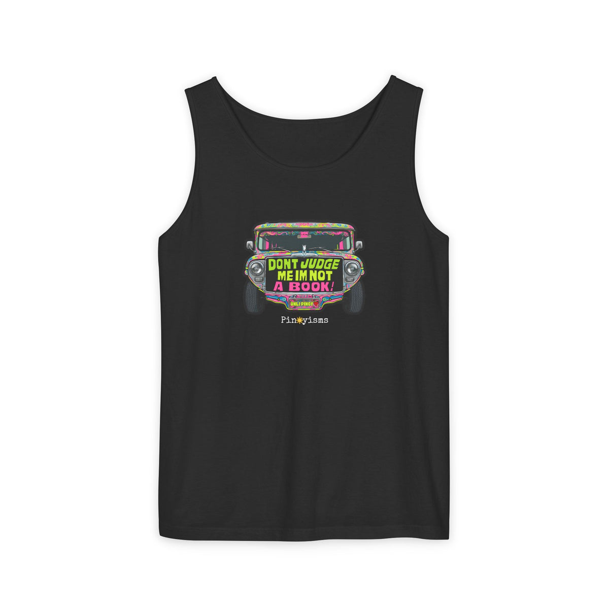 Don’t Judge Me I’m Not A Book Jeepney Tank Top