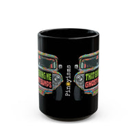 That Gives Me Ghost Bumps Jeepney Black Mug