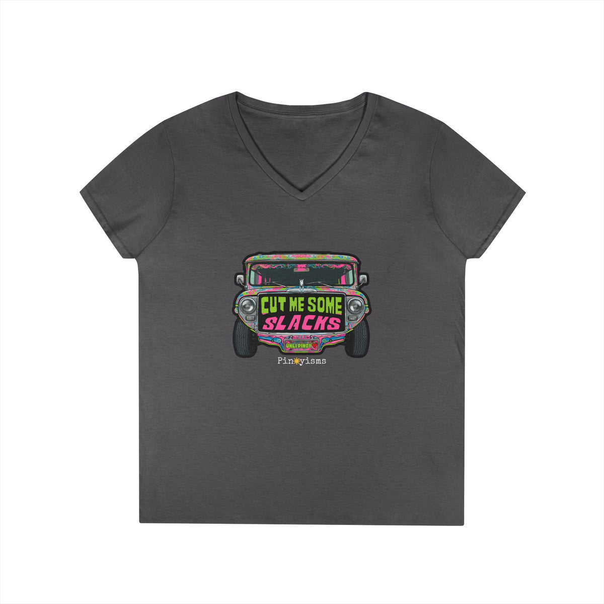 Cut Me Some Slacks Jeepney V-Neck Shirt